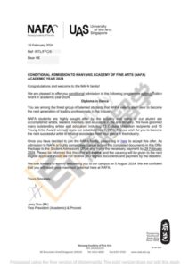 私立大学-艺术留学Offer -NAFA-01